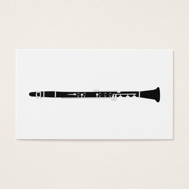 Clarinet Visitkort (Framsidan)
