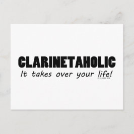 Clarinetahol Life Vykort