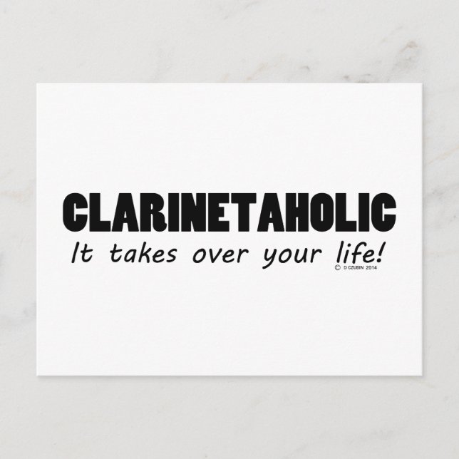 Clarinetahol Life Vykort (Framsida)
