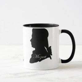 Clarinetist Anton Stadler och kompositör Mozart Mu Mugg