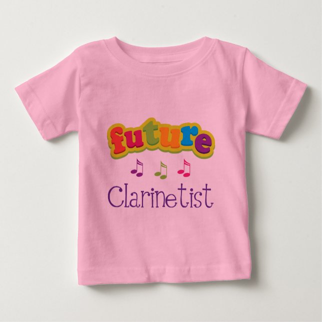 Clarinetist (framtid) t-shirt (Framsida)