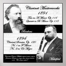 Clarinetist Richard Mühlfeld inspirerade Brahms