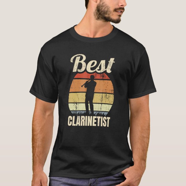 Clarinetist T Shirt (Framsida)