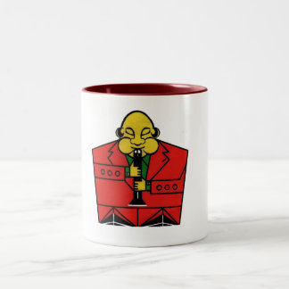 Clarinetisten Två-Tonad Mugg