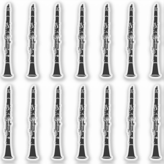 Clarinets Klistermärken (Framsida)