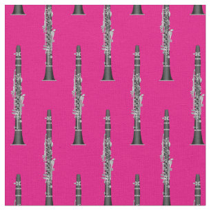 Clarinets Music Musician Room Decor Rosa Tyg