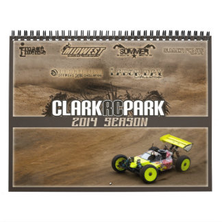 Clark 2014 RC parkerar kalendern Kalender
