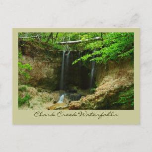 Clark Bäck Waterfalls Vykort