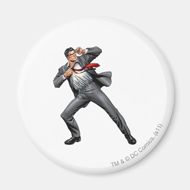 Clark byter till Superman Magnet (Framsidan)