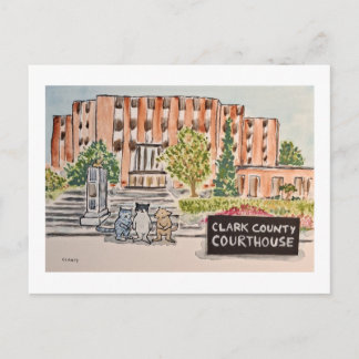 Clark County domstolshus Helg Vykort