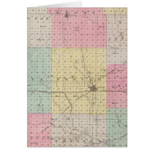 Clark County, Kansas Hälsningskort