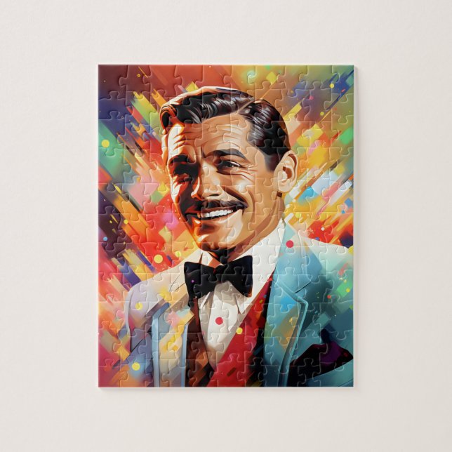 Clark Gable Puzzle Pussel (Vertikal)