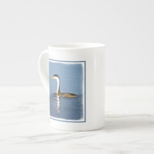 Clark Grebe Painting - Original Bird Art Benporslin Mugg