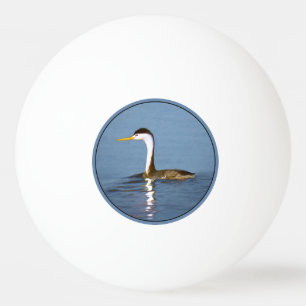Clark Grebe Painting - Original Bird Art Pingisboll