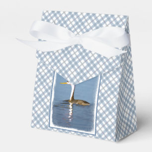 Clark Grebe Painting - Original Bird Art Presentaskar