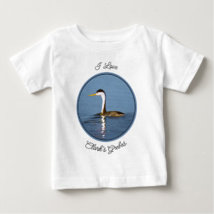Clark Grebe Painting - Original Bird Art T Shirt