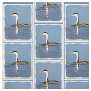 Clark Grebe Painting - Original Bird Art Tyg