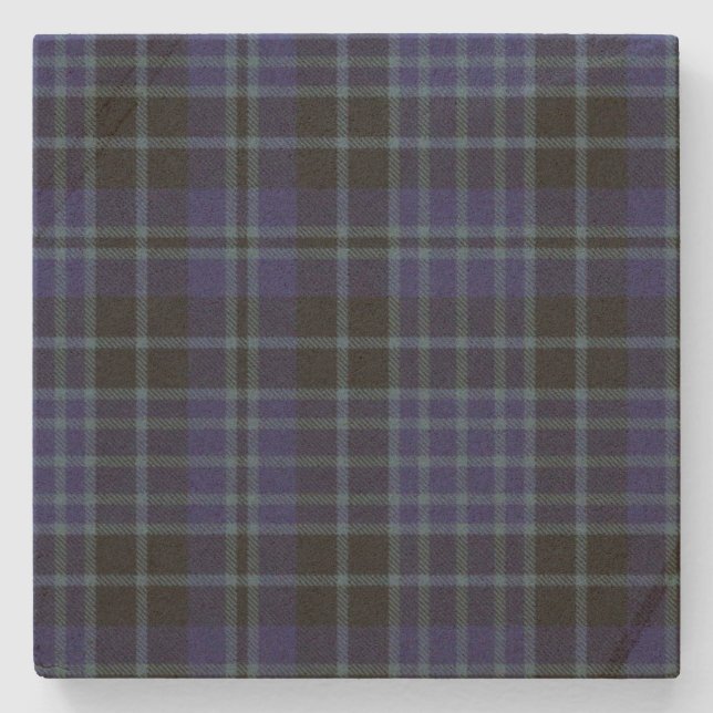 Clark Klan Tartan Play Stone Underlägg (Framsidan)