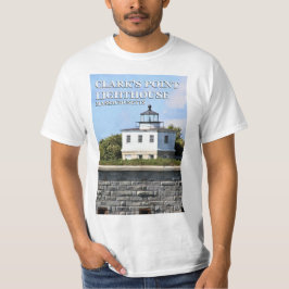 Clark Point fyr, Massachusetts T-Shirt