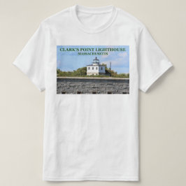 Clark Point fyr, Massachusetts T-Shirt