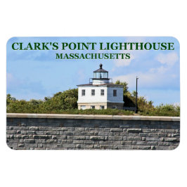 Clark Point Lighthouse Massachusetts FlexiMagnet Magnet