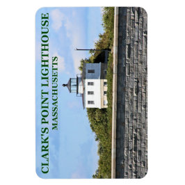 Clark Point Lighthouse Massachusetts FlexiMagnet Magnet