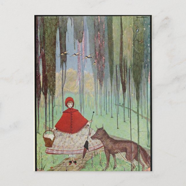Clarke's Fairy Tales Vykort (Framsida)