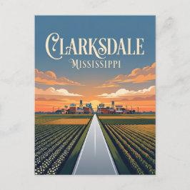 Clarksdale Mississippi Vykort