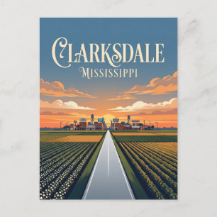 Clarksdale Mississippi Vykort