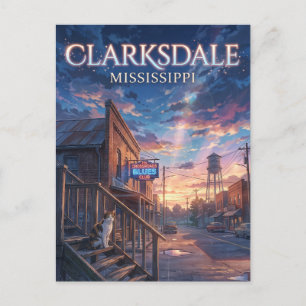 Clarksdale Mississippi Vykort