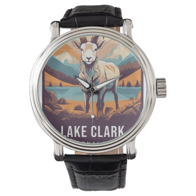 CLARKSJÖNS NATIONALPARK ARMBANDSUR (Framsida)