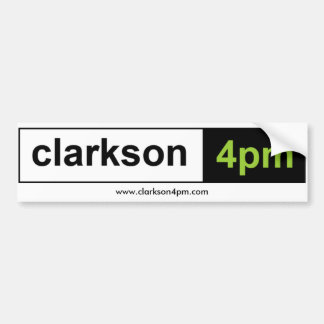 Clarkson4pm-bildekal Bildekal