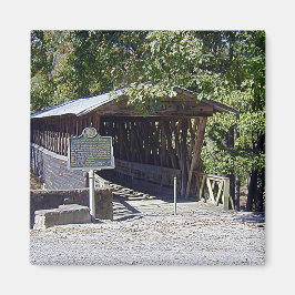 Clarkson Covered Bridge Alabama Magnet
