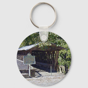 Clarkson Covered Bridge Alabama Nyckelring