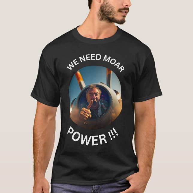 Clarkson - Moar Power T Shirt (Framsida)