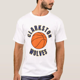 Clarkston High School Basket T-Shirt