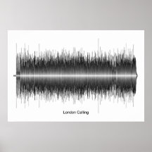 Clash London Calling Soundwave Art