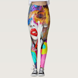 Clashy Dam Leggings