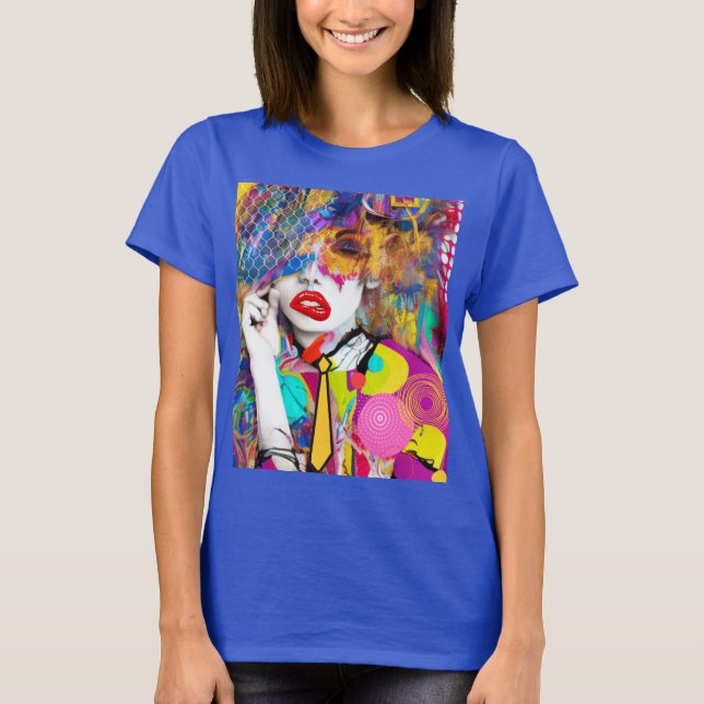 Clashy Dam T Shirt (Framsida)
