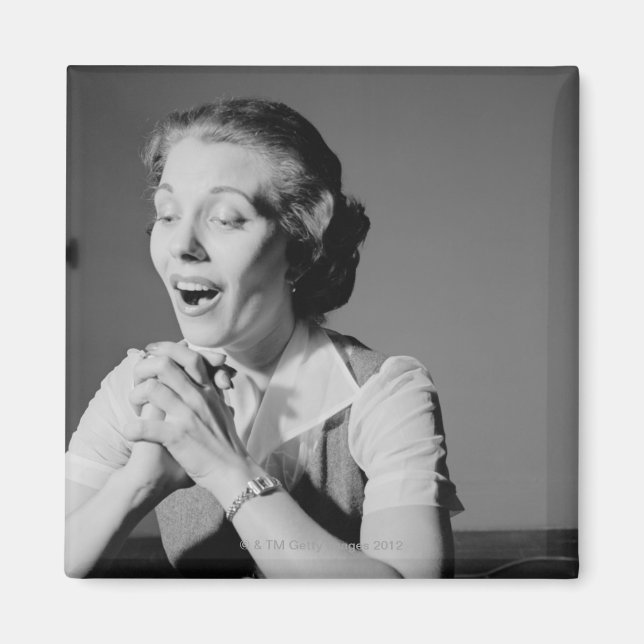 Clasped Händer Magnet (Framsidan)