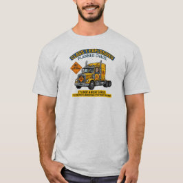 Class 1 Explosives Trucker Gift | Funny ADR Hazard T Shirt