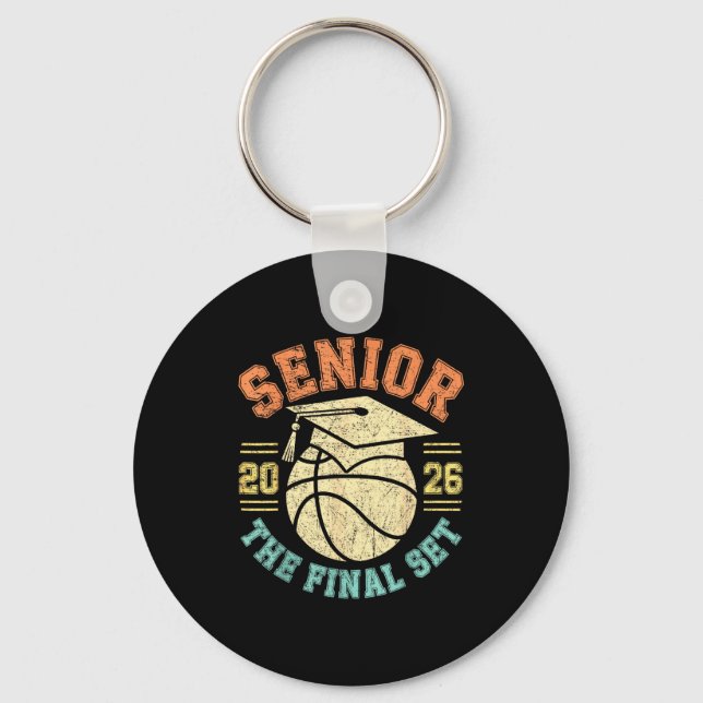 Class 2026 Senior Basketboll Final Nyckelring (Framsida)