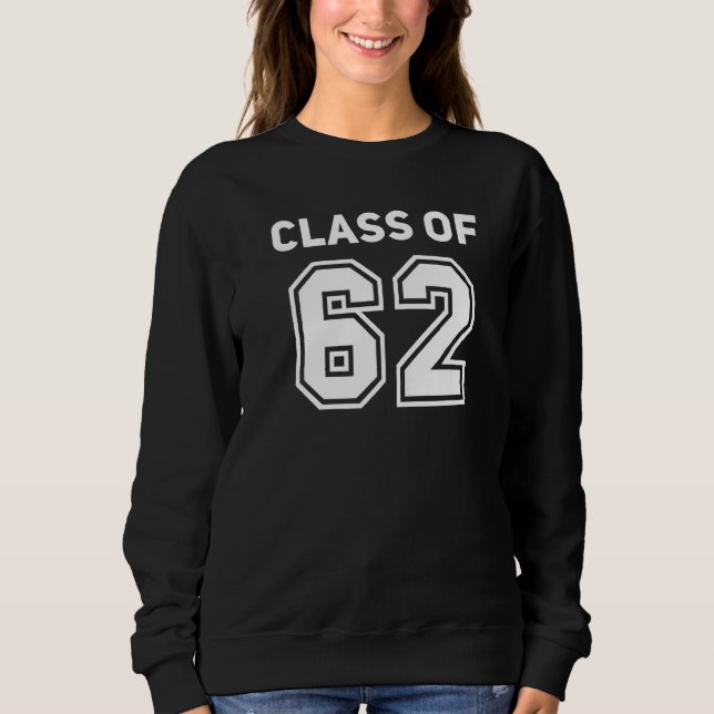 Class Of 1962 College Highschool Reunion Class Of  T Shirt (Framsida)