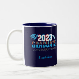 Class of 2023 graduate Design Två-Tonad Mugg