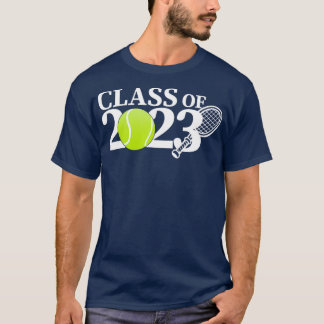 Class of 2023 Graduation Senior Tennis Player Gift T Shirt