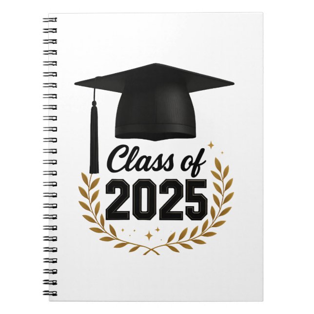 Class of 2025 anteckningsbok (Framsidan)