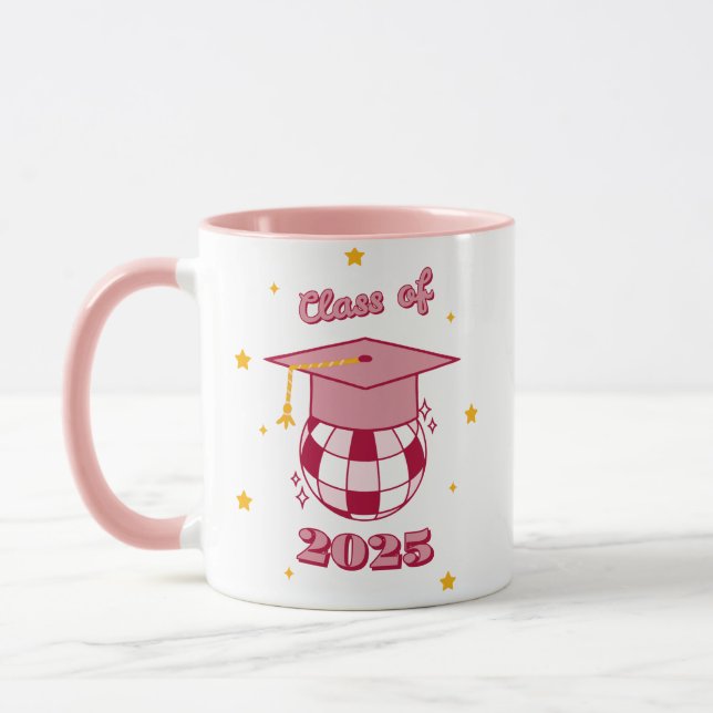 Class of 2025 Graduation Mug – Custom Year Gift Mugg (Vänster)