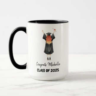 Class of 2025 Graduation Personalized Mugg