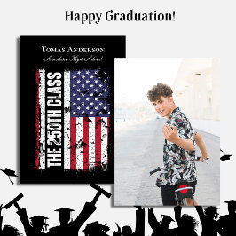 Class of 2026 250th Anniversary Photo Announcement Inbjudningar