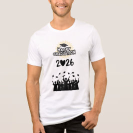 Class of 2026 Happy Graduation - Minimalist  T Shirt